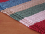Raspberry Baby Blanket
