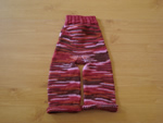 100% Wool, hand finsihed, knit pants- back