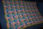 Rainbow Blocks Afghan