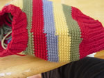 Stair Stepping Colors on Wool Soaker