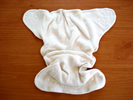 Drybees One Size Bamboo Fitted Cloth Diaper- opem