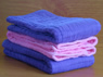 Dyed Prefold Cloth Diapers Blue Violet, Hot Pink