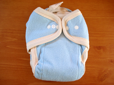 Ecobaby's Grow With Me Snap Diaper Fits babies 7-30 lbs.
