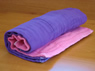 Dyed Prefold Cloth Diapers Infant- Blue Violet, Hot Pink