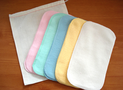 Organic Cotton Wipes Washcloths