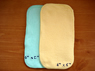 Organic Cotton Wipes and Washcloths, 100% cotton sherpa
