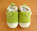 Shoo Shoos Soft Soled Shoes- Green T Bar