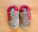 ShooShoos Soft Soled Baby Shoes- Sand Lace